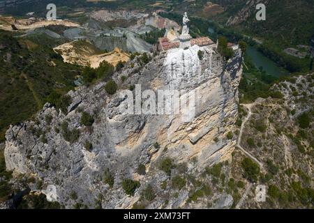 Montagne San Felices à Haro, la Rioja, Espagne Banque D'Images