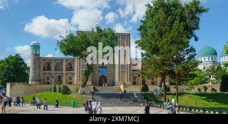 Madrasah de Kukeldash à Tachkent, Ouzbékistan Banque D'Images