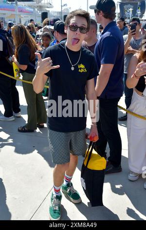 Jacob Bertrand auf der San Diego Comic-Con International 2024 AM IMDB Boot. San Diego, 25.07.2024 Banque D'Images