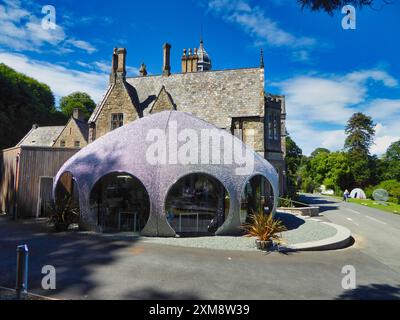 Plas Glyn y Weddw Gallery, LlanBeg, Gwynedd, Royaume-Uni Banque D'Images