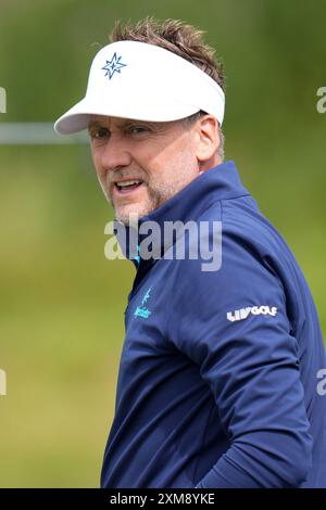 26 juillet 2024 ; JCB Golf & amp ; Country Club, Rocester, Uttoxeter, Angleterre ; LIV UK Golf League, Round 1 ; Ian Poulter du Majestics GC pendant le Round 1 crédit : action plus Sports images/Alamy Live News Banque D'Images