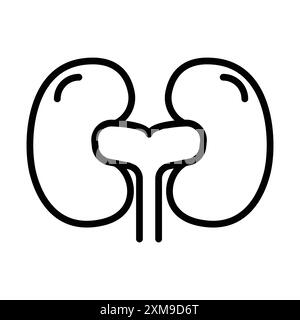 Human Renneys icône linéaire logo Mark Set collection en noir et blanc pour le web Illustration de Vecteur