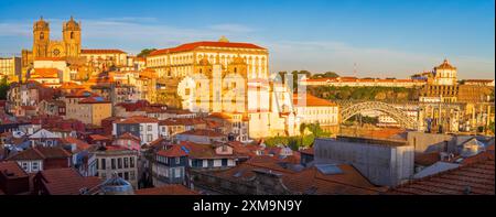 Porto est la deuxième plus grande ville du Portugal après Lisbonne Banque D'Images