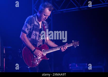 Simon MC MARIÉE à la guitare solo Banque D'Images