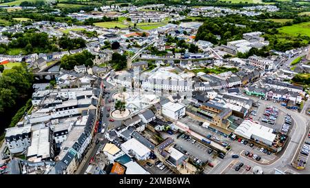 DONEGAL TOWN, IRLANDE - 23 JUILLET 2024 - les travaux de la nouvelle Diamond sont déjà terminés. Banque D'Images