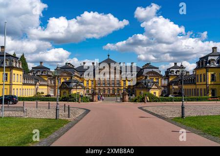 Le palais résidentiel à Bad Arolsen, Hesse, Allemagne Banque D'Images