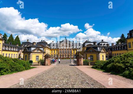 Le palais résidentiel à Bad Arolsen, Hesse, Allemagne Banque D'Images