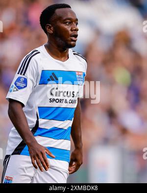 Zwolle, pays-Bas. 26 juillet 2024. ZWOLLE, PAYS-BAS - JUILLET 26 : Thierry Lutonda de PEC Zwolle lors du match amical de pré-saison entre PEC Zwolle et de Graafschap au MAC3Parkstadion le 26 juillet 2024 à Zwolle, pays-Bas. (Photo de Raymond Smit/Orange Pictures) crédit : Orange pics BV/Alamy Live News Banque D'Images