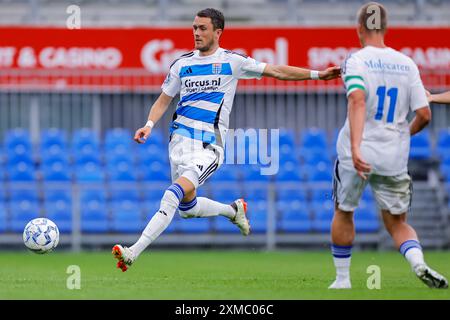 Zwolle, pays-Bas. 26 juillet 2024. ZWOLLE, PAYS-BAS - JUILLET 26 : Thomas Lam de PEC Zwolle lors du match amical de pré-saison entre PEC Zwolle et de Graafschap au MAC3Parkstadion le 26 juillet 2024 à Zwolle, pays-Bas. (Photo de Raymond Smit/Orange Pictures) crédit : Orange pics BV/Alamy Live News Banque D'Images