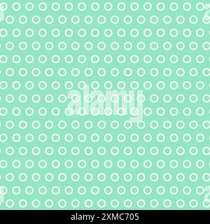 Motif élégant sans couture en forme de cercle. Vecteur. Pour l'impression sur tissu, papier peint, couverture, papier d'emballage, décoration intérieure, textiles et Illustration de Vecteur