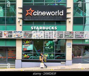 Glasgow, Écosse, Royaume-Uni. 27 juillet 2024 : Cineworld en difficulté annonce des fermetures dans un contexte financier médiocre. Crédit Gerard Ferry /Alamy Live News Banque D'Images