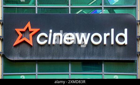 Glasgow, Écosse, Royaume-Uni. 27 juillet 2024 : Cineworld en difficulté annonce des fermetures dans un contexte financier médiocre. Crédit Gerard Ferry /Alamy Live News Banque D'Images