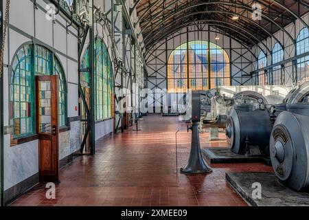 Zeche Zollern machine Hall Art Nouveau intérieur Dortmund Allemagne Banque D'Images