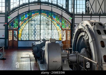 Zeche Zollern machine Hall Art Nouveau intérieur Dortmund Allemagne Banque D'Images