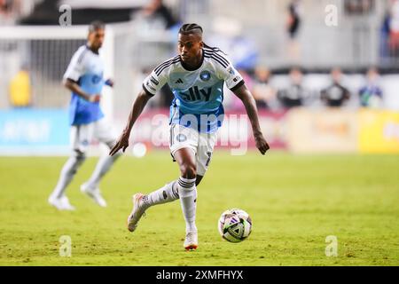 Chester, Pennsylvanie, États-Unis. 27 juillet 2024. Au parc Subaru à Chester, Pennsylvanie. Kyle Rodden/CSM (image crédit : © Kyle Rodden/Cal Sport Media). Crédit : csm/Alamy Live News Banque D'Images