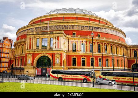 The Royal Albert Hall Exterior, South Kensington, Londres, Angleterre, Royaume-Uni Banque D'Images