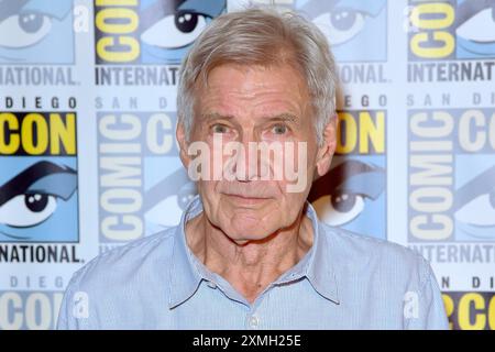 Harrison Ford beim Photocall zum Kinofilm Captain America : Brave New World auf der San Diego Comic-Con International 2024 im Hilton Bayfront Hotel. San Diego, 27.07.2024 *** Harrison Ford au photocall pour le film Captain America Brave New World au San Diego Comic Con International 2024 au Hilton Bayfront Hotel San Diego, 27 07 2024 Foto:xD.xStarbuckx/xFuturexImagex america 4723 Banque D'Images