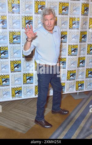 Harrison Ford beim Photocall zum Kinofilm Captain America : Brave New World auf der San Diego Comic-Con International 2024 im Hilton Bayfront Hotel. San Diego, 27.07.2024 *** Harrison Ford au photocall pour le film Captain America Brave New World au San Diego Comic Con International 2024 au Hilton Bayfront Hotel San Diego, 27 07 2024 Foto:xD.xStarbuckx/xFuturexImagex america 4724 Banque D'Images