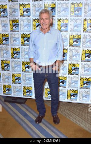 Harrison Ford beim Photocall zum Kinofilm Captain America : Brave New World auf der San Diego Comic-Con International 2024 im Hilton Bayfront Hotel. San Diego, 27.07.2024 *** Harrison Ford au photocall pour le film Captain America Brave New World au San Diego Comic Con International 2024 au Hilton Bayfront Hotel San Diego, 27 07 2024 Foto:xD.xStarbuckx/xFuturexImagex america 4716 Banque D'Images