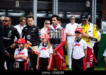 Lors du Rolex Grand Prix de Belgique de formule 1 2024, 14ème manche du Championnat du monde de formule 1 2024 du 26 au 28 juillet 2024 sur le circuit de Spa-Francorchamps, à Stavelot, Belgique Banque D'Images