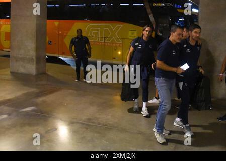 Luis Zubeldia, entraîneur de Sao Paulo lors du match de football Campeonato Brasileiro entre Fortaleza et Sao Paulo à l'Arena Castelao, Fortaleza, Brésil. Caior Rocha (Caior Rocha/SPP) crédit : SPP Sport Press photo. /Alamy Live News Banque D'Images