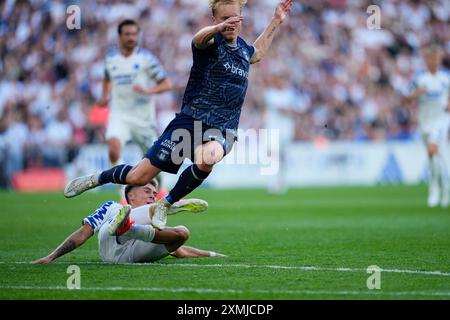 Copenhague, Danemark. 28 juillet 2024. Match de Superliga entre le FC Copenhague et l'AGF à Parken le dimanche 28 juillet 2024. (Photo : Claus Bech/Scanpix 2024) crédit : Ritzau/Alamy Live News Banque D'Images