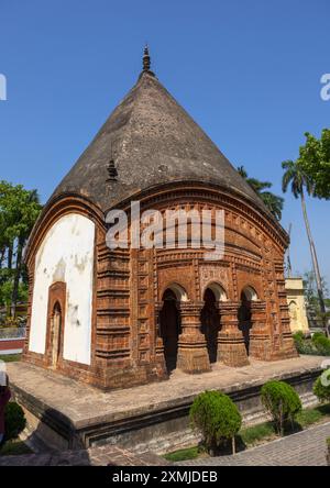 Temple Pancharatna Govinda, Rajshahi Division, Puthia, Bangladesh Banque D'Images