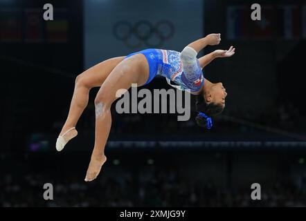 Paris, France. 28 juillet 2024. Participe au // à la Bercy Arena, Paris, France. Crédit : Ulrik Pedersen/Alamy Banque D'Images