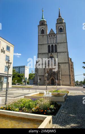 Église St Johns à Magdebourg, Allemagne Banque D'Images