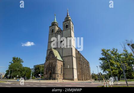 Église St Johns à Magdebourg, Allemagne Banque D'Images