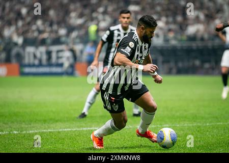 Belo Horizonte, Brésil. 28 juillet 2024. MG - BELO HORIZONTE - 07/28/2024 - BRÉSIL A 2024, ATLETICO-MG x CORINTHIANS - joueur de l'Atletico-MG Hulk lors d'un match contre Corinthians à l'Arena MRV stade pour le championnat brésilien A 2024. Photo : Fernando Moreno/AGIF (photo : Fernando Moreno/AGIF/SIPA USA) crédit : Sipa USA/Alamy Live News Banque D'Images