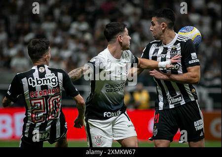 Belo Horizonte, Brésil. 28 juillet 2024. MG - BELO HORIZONTE - 07/28/2024 - BRÉSIL A 2024, ATLETICO-MG x CORINTHIANS - joueur fort des Corinthians lors d'un match contre l'Atlético-MG au stade Arena MRV pour le championnat brésilien A 2024. Photo : Fernando Moreno/AGIF (photo : Fernando Moreno/AGIF/SIPA USA) crédit : Sipa USA/Alamy Live News Banque D'Images