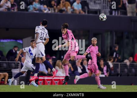 Fort Lauderdale, USA, 27 juillet 2024 Inter Miami CF contre Puebla Leagues Cup. Crédit : Chris Arjoon/American Presswire Banque D'Images