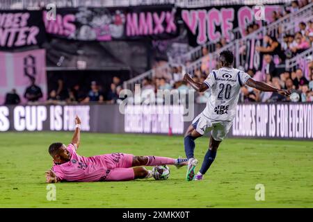 Fort Lauderdale, USA, 27 juillet 2024 Inter Miami CF contre Puebla Leagues Cup. Crédit : Chris Arjoon/American Presswire Banque D'Images