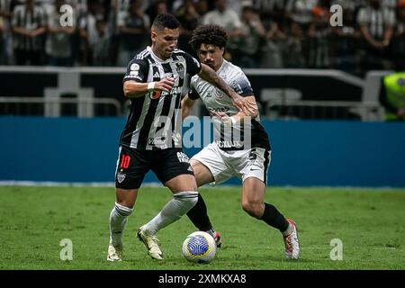 Belo Horizonte, Brésil. 28 juillet 2024. MG - BELO HORIZONTE - 07/28/2024 - BRÉSIL A 2024, ATLETICO-MG x CORINTHIANS - joueur de Paulinho pour Atletico-MG lors d'un match contre Corinthians au stade Arena MRV pour le championnat brésilien A 2024. Photo : Fernando Moreno/AGIF crédit : AGIF/Alamy Live News Banque D'Images