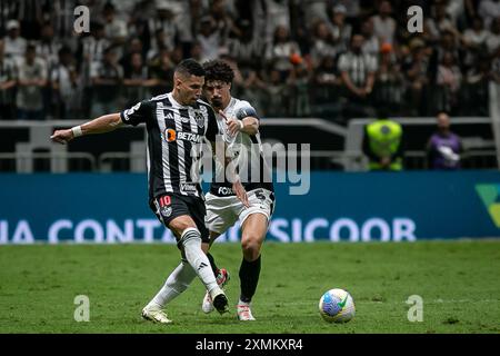 Belo Horizonte, Brésil. 28 juillet 2024. MG - BELO HORIZONTE - 07/28/2024 - BRÉSIL A 2024, ATLETICO-MG x CORINTHIANS - joueur de Paulinho pour Atletico-MG lors d'un match contre Corinthians au stade Arena MRV pour le championnat brésilien A 2024. Photo : Fernando Moreno/AGIF (photo : Fernando Moreno/AGIF/SIPA USA) crédit : Sipa USA/Alamy Live News Banque D'Images