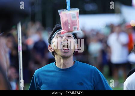 Tokyo, Japon. 27 juillet 2024. Dai Tamesue Athlétisme :2024 sur piste nuits : MDC à Tokyo, Japon . Crédit : Jun Tsukida/AFLO SPORT/Alamy Live News Banque D'Images