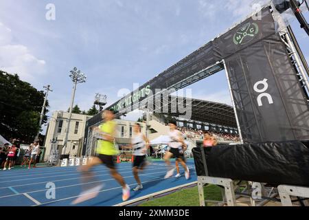 Tokyo, Japon. 27 juillet 2024. Vue générale Athlétisme :2024 sur piste nuits : MDC à Tokyo, Japon . Crédit : Jun Tsukida/AFLO SPORT/Alamy Live News Banque D'Images