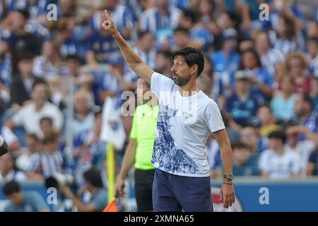 Porto, 07/28/2024 - Futebol Clube do Porto a accueilli Al Nasr à Estádio do Dragão ce soir dans un match de présentation pour les membres de l'équipe pour la saison 2024/25. Vitor Bruno (Miguel Pereira/Global Imagens) Banque D'Images