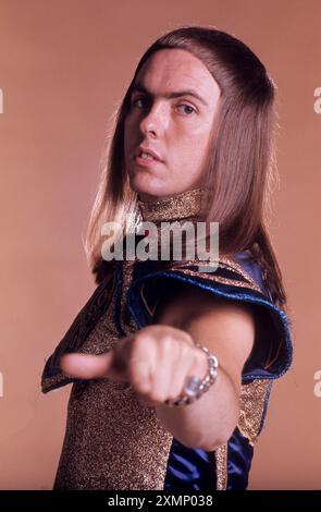 Dave Hill de Slade1973 photo de Roger Bamber Banque D'Images