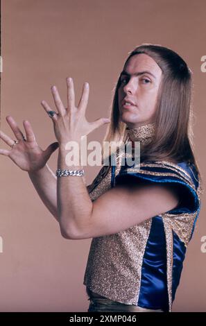 Dave Hill de Slade1973 photo de Roger Bamber Banque D'Images