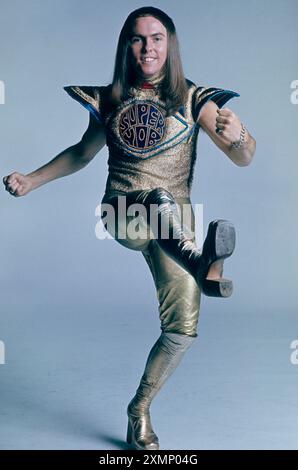 Dave Hill de Slade1973 photo de Roger Bamber Banque D'Images