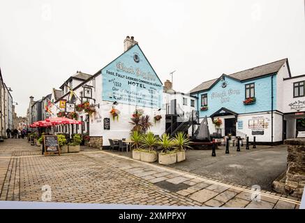 Black Boy Inn - Caernarfon au 10 Stryd Pedwar A Chwech Caernarfon Banque D'Images