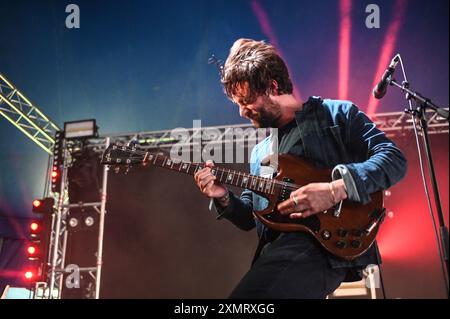 28 juillet 2024, Sheffield, South Yorkshire, U. K : 86TV jouant au tramlines Festival 2024 , Sheffield, Royaume-Uni (crédit image : © Robin Burns/ZUMA Press Wire) USAGE ÉDITORIAL SEULEMENT! Non destiné à UN USAGE commercial ! Banque D'Images