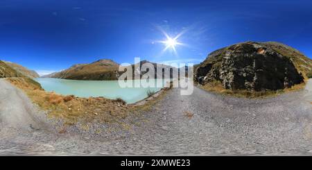 Vue panoramique à 360° de Autour de Mattmarksee 5