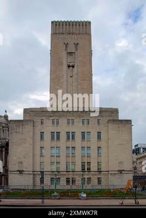Tour de ventilation Queensway tunnel à Liverpool Banque D'Images