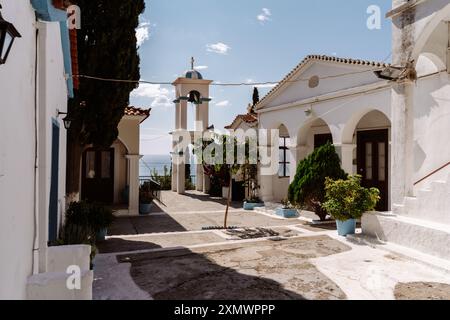 Monastère de Samos Banque D'Images