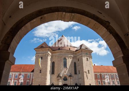 Église dans l'abbaye de Wiblingen, près de la ville d'Ulm. Été 2024 Banque D'Images