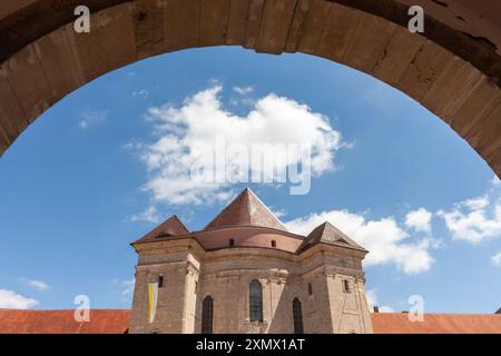 Église dans l'abbaye de Wiblingen, près de la ville d'Ulm. Été 2024 Banque D'Images