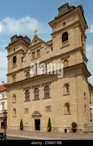 Église de la Sainte Trinité, Kosice, Slovaquie Banque D'Images